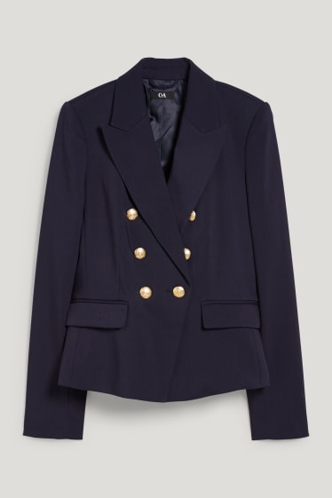 Dona - Blazer formal - entallada - blau fosc