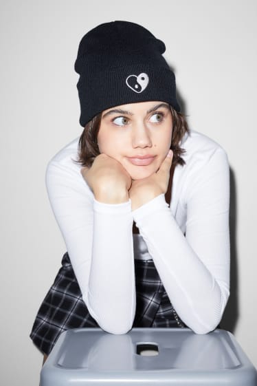 Clockhouse Girls - CLOCKHOUSE - muts - zwart