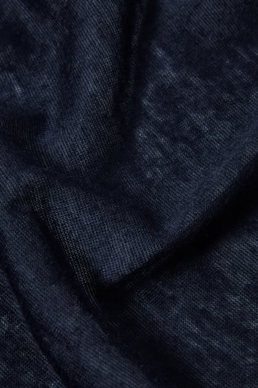 Mujer - Bufanda tubular - azul oscuro