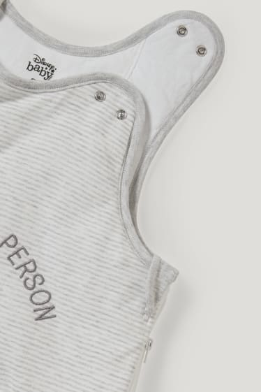 Bébé filles - Winnie l’ourson - gigoteuse - 18-36 mois- à rayures - gris clair chiné