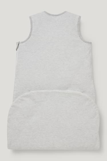 Bébé filles - Winnie l’ourson - gigoteuse - 18-36 mois- à rayures - gris clair chiné
