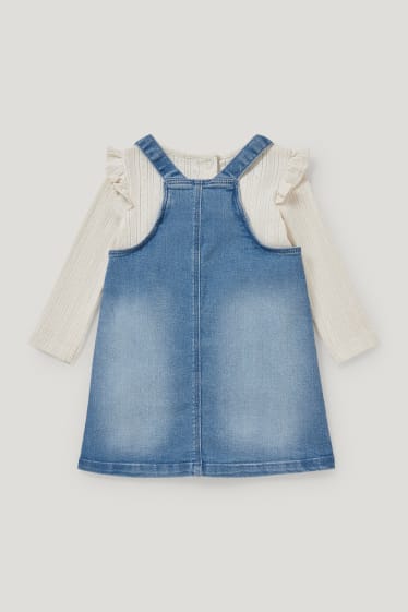 Baby Girls - Completo per neonate - jeans blu