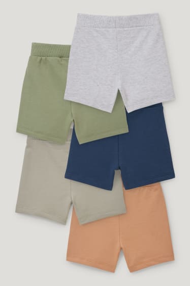 Exklusiv Online - Multipack 5er - Baby-Shorts - grün