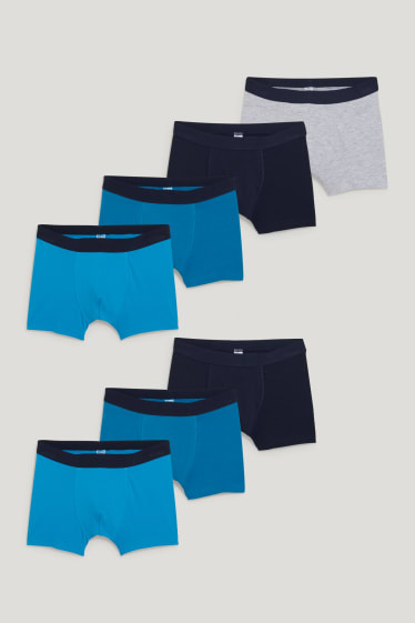 Kids Boys - Multipack 7er - Boxershorts - dunkelblau