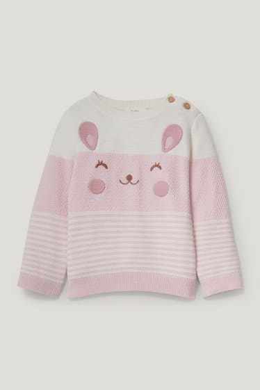 Bébé filles - Ensemble pour bébé - 3 pièces - rose
