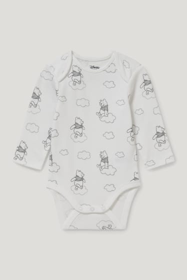 Bébé filles - Winnie l’ourson - ensemble avec grenouillère - 2 pièces - gris clair