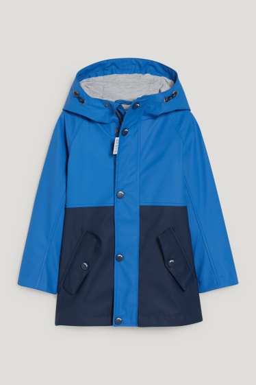 Toddler Boys - Jas met capuchon - donkerblauw