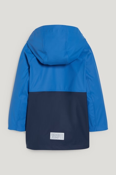 Toddler Boys - Jas met capuchon - donkerblauw