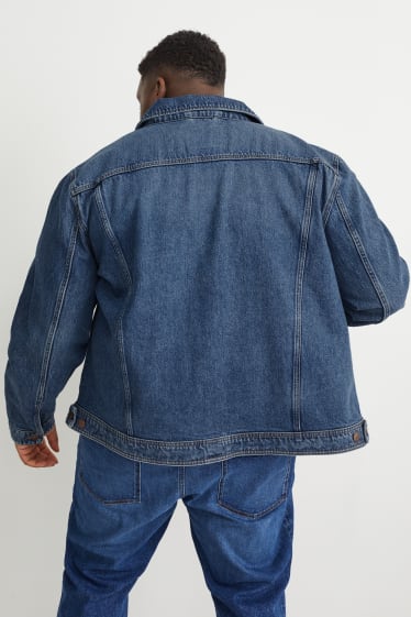 Pánské XL - Džínová bunda - džíny - modré