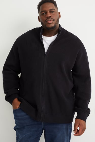 Men XL - Cardigan - dark blue