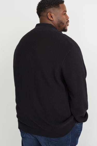 Men XL - Cardigan - dark blue