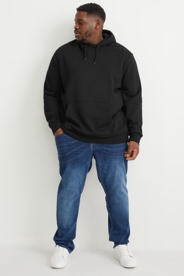 Hommes grandes tailles - Sweat à capuche - noir