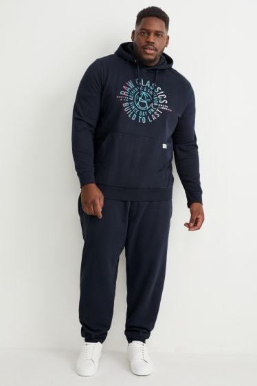 Men XL - Hoodie - dark blue