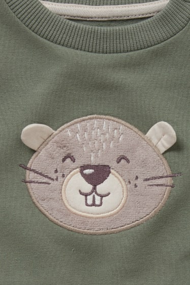 Baby Boys - Baby-outfit - 2-delig - groen