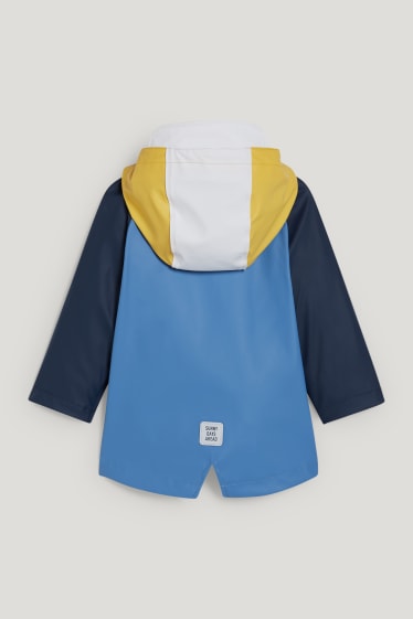 Baby Boys - Babyjas met capuchon - geel