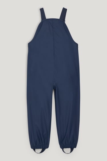 Nen petit - Pantalons impermeables - blau fosc