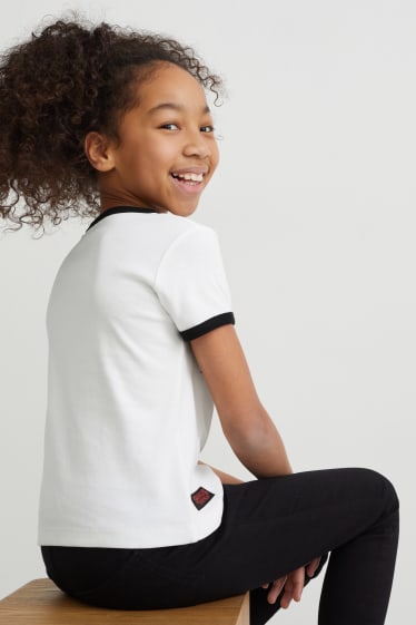 Niñas - Stranger Things - camiseta de manga corta - blanco roto