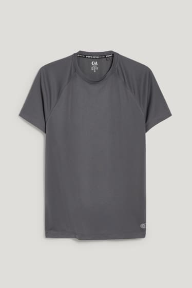 Heren - Sportshirt - donkergrijs