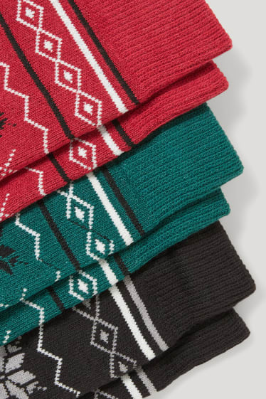 Hombre - Pack de 3 - calcetines - LYCRA® - multicolor
