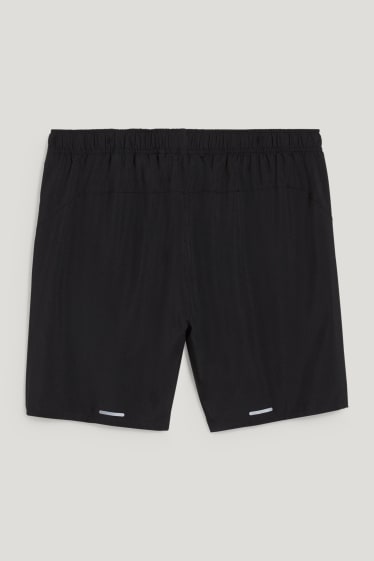 Hombre - Shorts funcionales - negro