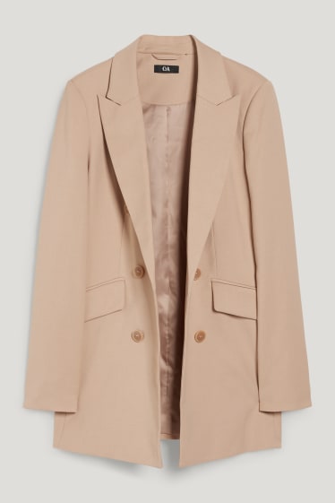 Women - Business blazer - regular fit - beige