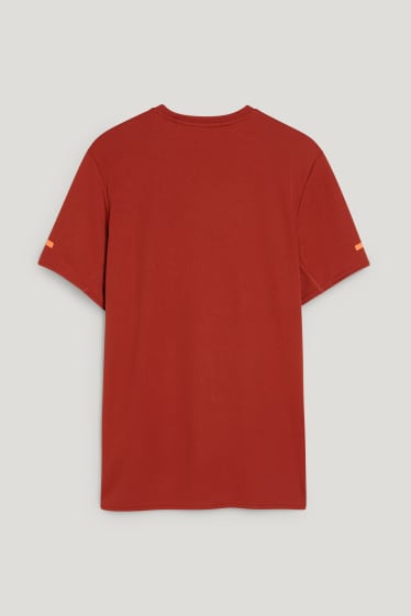 Uomo - Maglia tecnica - arancio scuro
