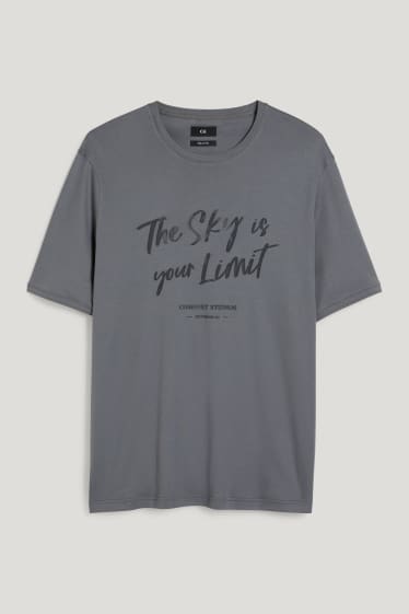 Uomo XL - T-shirt - grigio scuro
