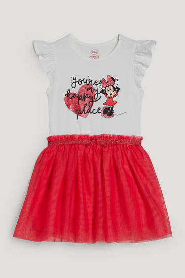 Filles - Minnie Mouse - ensemble - robe et sac - 2 pièces - rose