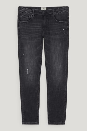 Clockhouse niños - Skinny jeans - LYCRA® - vaqueros - gris