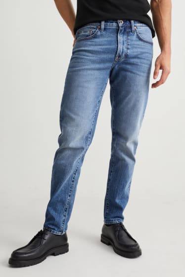 Hommes - Tapered jean - LYCRA® - jean bleu