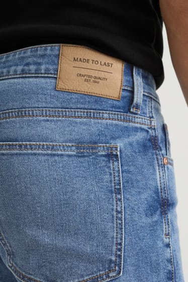 Mężczyźni - Tapered jeans - LYCRA® - dżins-niebieski