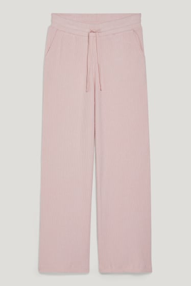 Dona - Pantalons de punt - loose fit - rosa