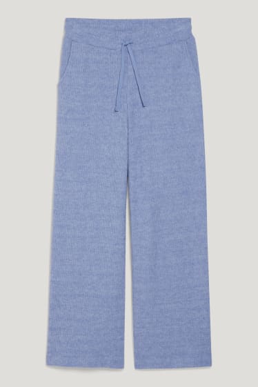 Dona - Pantalons de punt - regular fit - blau clar