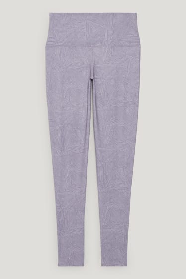 Damen - Funktions-Leggings - Supportive - Yoga - hellviolett