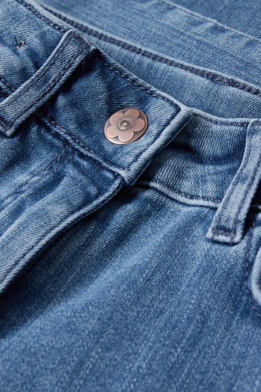 Nena petita - Wide leg jeans - texà blau