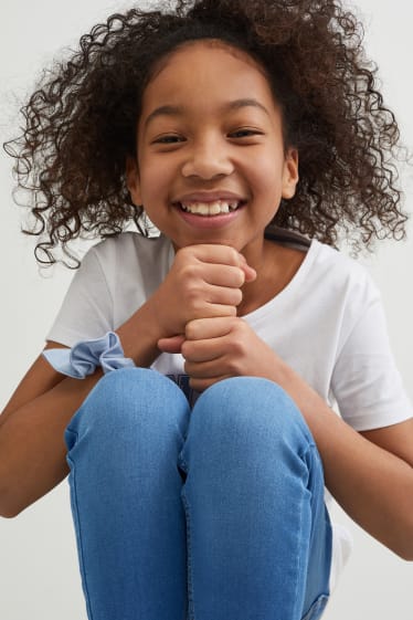 Kids Girls - Super skinny jeans - jeansblauw