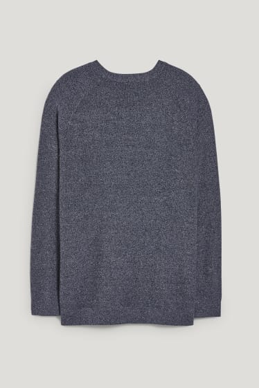 Caballero XL - Jersey - gris oscuro jaspeado