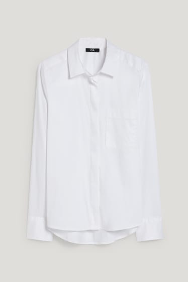 Donna - Blusa business - bianco