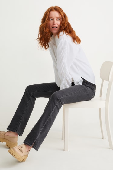 Damen - Bluse - weiß