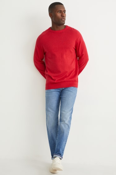 Herren - Pullover - rot
