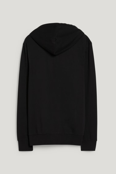 Hombre - Sudadera con capucha - negro