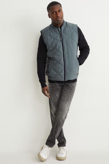 Heren - Functionele bodywarmer - 4 Way Stretch - donkergroen
