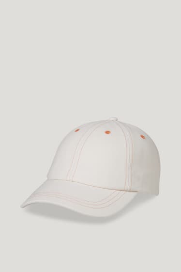 Damen - Cap - hellbeige