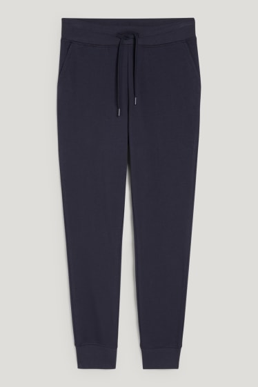 Dona - Pantalons de xandall bàsics - blau fosc
