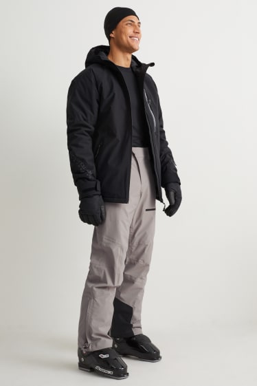Herren - Skihose - hellgrau