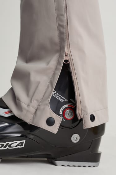 Herren - Skihose - hellgrau