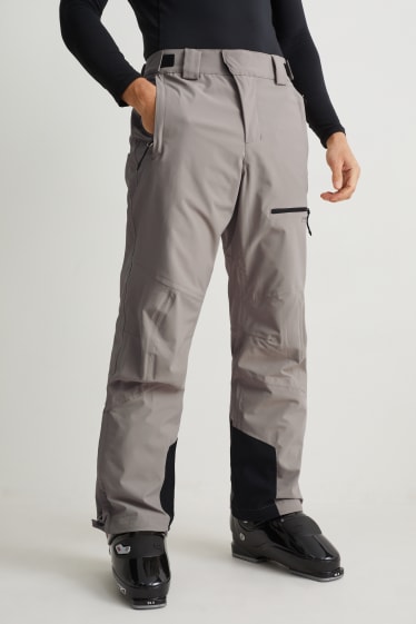 Herren - Skihose - hellgrau