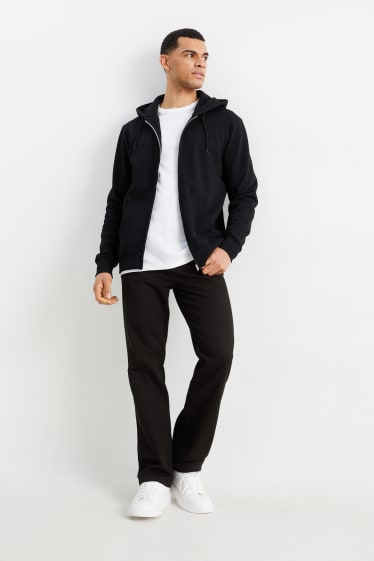 Herren - Hose - Regular Fit - schwarz