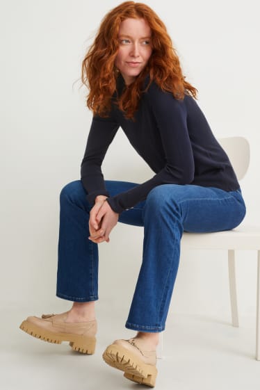 Donna - Maglione - blu scuro