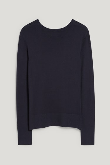 Donna - Maglione - blu scuro
